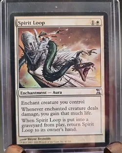 Spirit Loop Time Spiral MTG Regular Lightly Played - Image 3