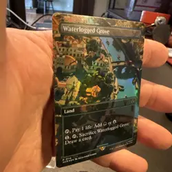 Waterlogged Grove (Borderless) Universes Beyond: Assassin's Creed Foil NM 116 - Image 2