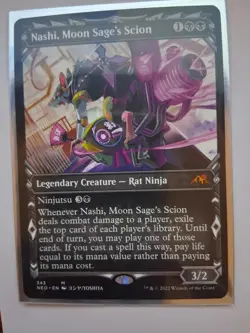 Nashi, Moon Sage's Scion (Showcase) Kamigawa: Neon Dynasty Regular - Image 1