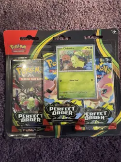 Pokemon TCG Perfect Order Booster Bundle And Blister Triple Pack New And Sealed - Image 3