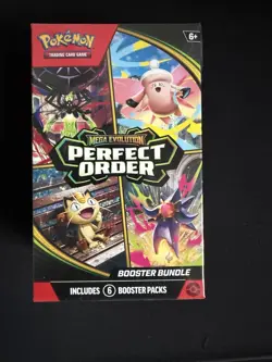 Pokemon TCG Perfect Order Booster Bundle 6 Packs New & Sealed - Image 1