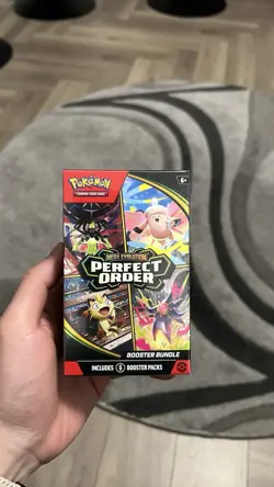 Pokemon TCG Perfect Order Booster Bundle (6 Packs) - New & Sealed - Image 1