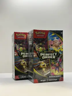 Pokemon TCG Perfect Order Booster Bundle Sealed Lot of 2 In Hand Brand New - Image 1