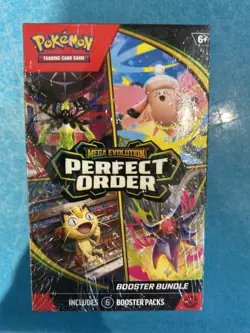 Pokemon TCG Perfect Order Booster Bundle (6 Packs) - New & Sealed - Image 1