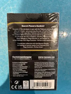 Pokemon TCG Perfect Order Booster Bundle (6 Packs) - New & Sealed - Image 2