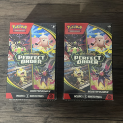 2x Pokemon TCG: Perfect Order Booster Bundle NEW & SEALED - Image 1