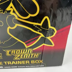 Pokemon TCG Crown Zenith Elite Trainer Box Factory Sealed 10 Booster Packs 820650851476 - Image 2