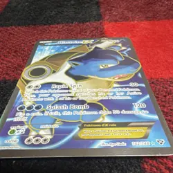 Blastoise EX Ultra Rare Full Art Holo Pokemon Card XY 142/146 2014 - Image 1
