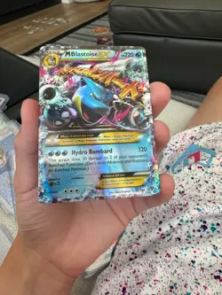 Pokemon Card M Blastoise Ex 30/146 XY Holo Ultra Rare - Image 1