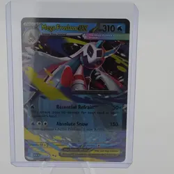 Pokemon Mega Froslass EX 047/217 ASC Rare Holo EX 310 HP Stage 1 English - Image 1