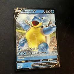 Pokemon Blastoise V SWSH101 Promo Full Art Basic Turtle 220 HP Sword & Shield - Image 1
