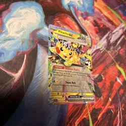 Pokemon Pikachu ex 057/191 TCG Prize Pack Series 7 Play Stamped Surging Sparks - Image 3