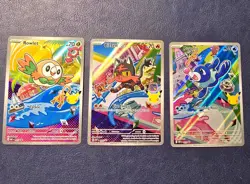 Pokemon Rowlett, Litten, And Popplio First Partners 30th Promos MEP 043,044,045 - Image 1