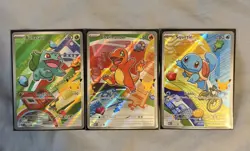 Pokemon TCG First Partner Illustration Collection Series 1 Kanto GEN 1 Set - Image 1