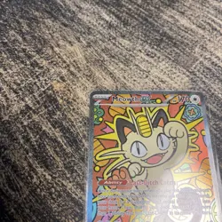 Meowth ex 121/088 ENGLISH Special Illustration Rare - Perfect Order SIR Pokemon - Image 2