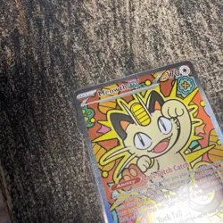 Meowth ex 121/088 ENGLISH Special Illustration Rare - Perfect Order SIR Pokemon - Image 3
