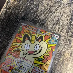 Meowth ex 121/088 ENGLISH Special Illustration Rare - Perfect Order SIR Pokemon - Image 4
