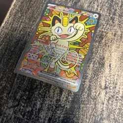 Meowth ex 121/088 ENGLISH Special Illustration Rare - Perfect Order SIR Pokemon - Image 5
