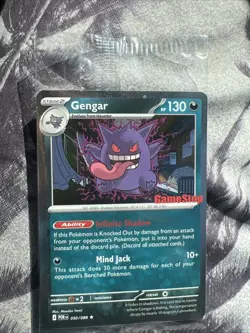 Pokemon TCG Gengar Perfect Order GameStop Stamp Sealed Promo - Image 1