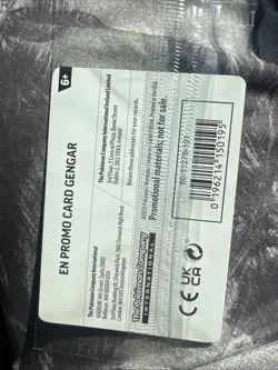 Pokemon TCG Gengar Perfect Order GameStop Stamp Sealed Promo - Image 2