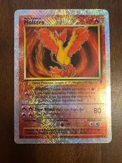 Pokemon TCG Moltres Legendary Collection Reverse Holo Ultra Rare 30/110 - Image 1
