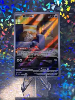 Skwovet 222/198-ILLUSTRATION Rare Scarlet & Violet Base Set Pokemon TCG - Image 1