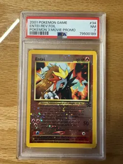 Pokemon TCG Entei Wizards Black Star Promos 34 Holo Promo Promo - Image 1