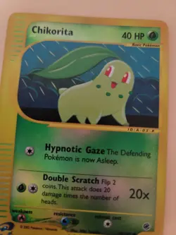 Chikorita Reverse Holo 99/165 Pokemon Expedition NM - Image 2