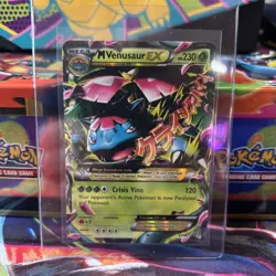 2014 Pokemon XY Base Set #2/146 M Mega Venusaur EX Rare - Image 1