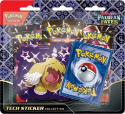 Pokemon TCG PALDEAN FATES Tech Sticker Collection GREAVARD - ENGLISH - Image 1