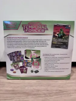 Pokemon Temporal Forces Walking Wake & Iron Leaves Elite Trainer Box Set Sealed - Image 5