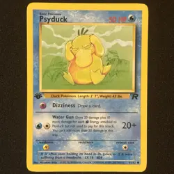 Psyduck 65/82 1st Edition | Team Rocket 2000 | Pokemon TCG Vintage | Near Mint - Image 1