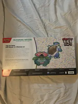 Pokemon Scarlet & Violet 151 Blooming Waters Premium Collection SV (12 packs) - Image 3