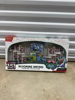 Pokemon Scarlet & Violet 151 Blooming Waters Premium Collection Box - Sealed - Image 1