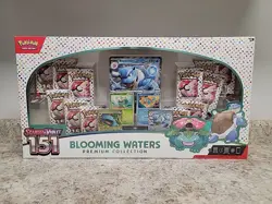 Pokemon 151 Blooming Waters Premium Collection Scarlet & Violet NEW SEALED - Image 1