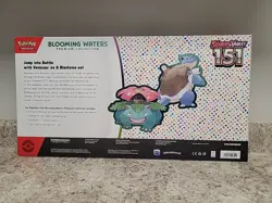 Pokemon 151 Blooming Waters Premium Collection Scarlet & Violet NEW SEALED - Image 5