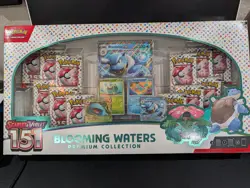 Pokemon TCG: S&V 151 Blooming Waters Premium Collection Factory Sealed Box - Image 1