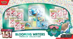 Pokemon TCG: Scarlet & Violet 151 Blooming Waters Premium Collection Box! New! - Image 1