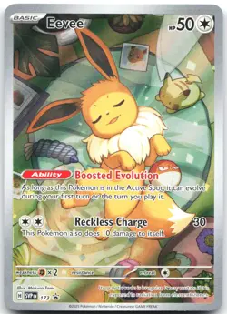 Eevee 173 Holo Promo Scarlet & Violet Promo Pokemon Holo Near Mint - Image 1