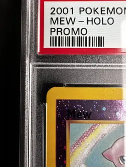 Pokemon TCG Southern Islands Mew 1/18 Reverse Holo PSA 8 - Image 2