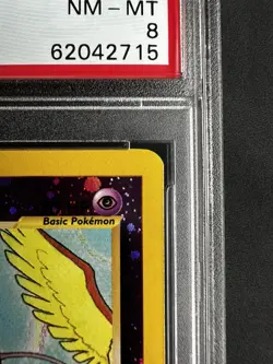 Pokemon TCG Southern Islands Mew 1/18 Reverse Holo PSA 8 - Image 3