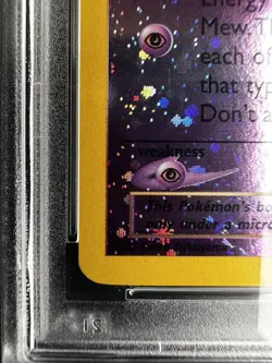 Pokemon TCG Southern Islands Mew 1/18 Reverse Holo PSA 8 - Image 5