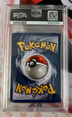 Misty's Seadra Prerelease Holo Stamped #9 Pokemon TCG Gym Heros PSA NEAR MINT 7 - Image 2