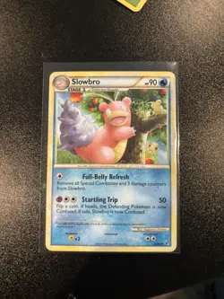 Pokemon Slowbro Undaunted 38/90 Regular Uncommon Stage 1 90 HP 2010 - Image 1