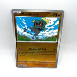Marshadow 080/132 Uncommon Mega Evolution Pokemon Reverse Holo Near Mint - Image 1