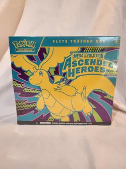 Mega Evolutions Ascended Heros Etb Pokemon New - Image 1