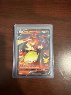 Pokemon TCG Lance's Charizard v SWSH133 Celebrations Promo - Image 1