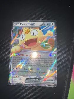 Pokemon TCG Meowth EX Perfect Order 62/88 Near Mint - Image 1