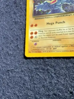 2000 POKEMON TEAM ROCKET #10/82 DARK MACHAMP HOLO RARE MP - Image 4