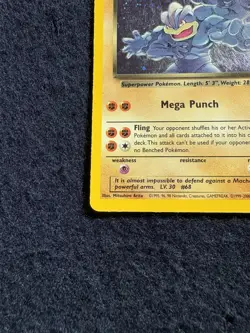 2000 POKEMON TEAM ROCKET #10/82 DARK MACHAMP HOLO RARE MP - Image 5